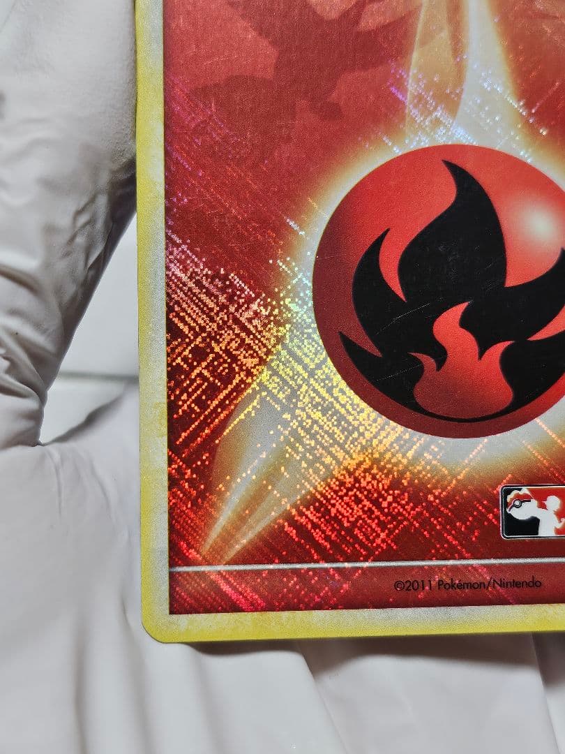 英語版ポケモンカード】基本炎エネルギー ホウオウ背景 PLAY!POKEMON