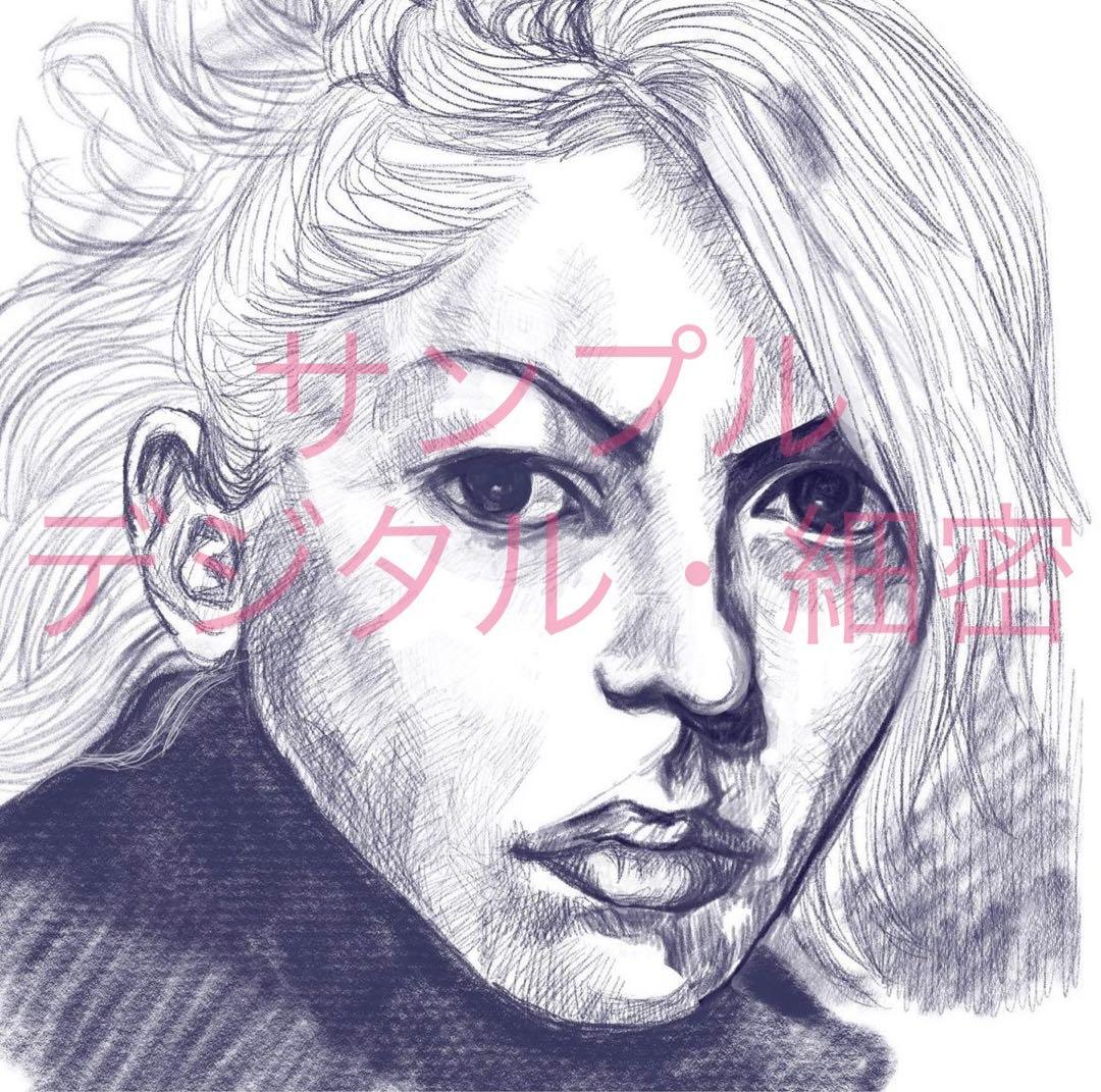 アナログ画材・デジタルで一点ものの絵を描きます。