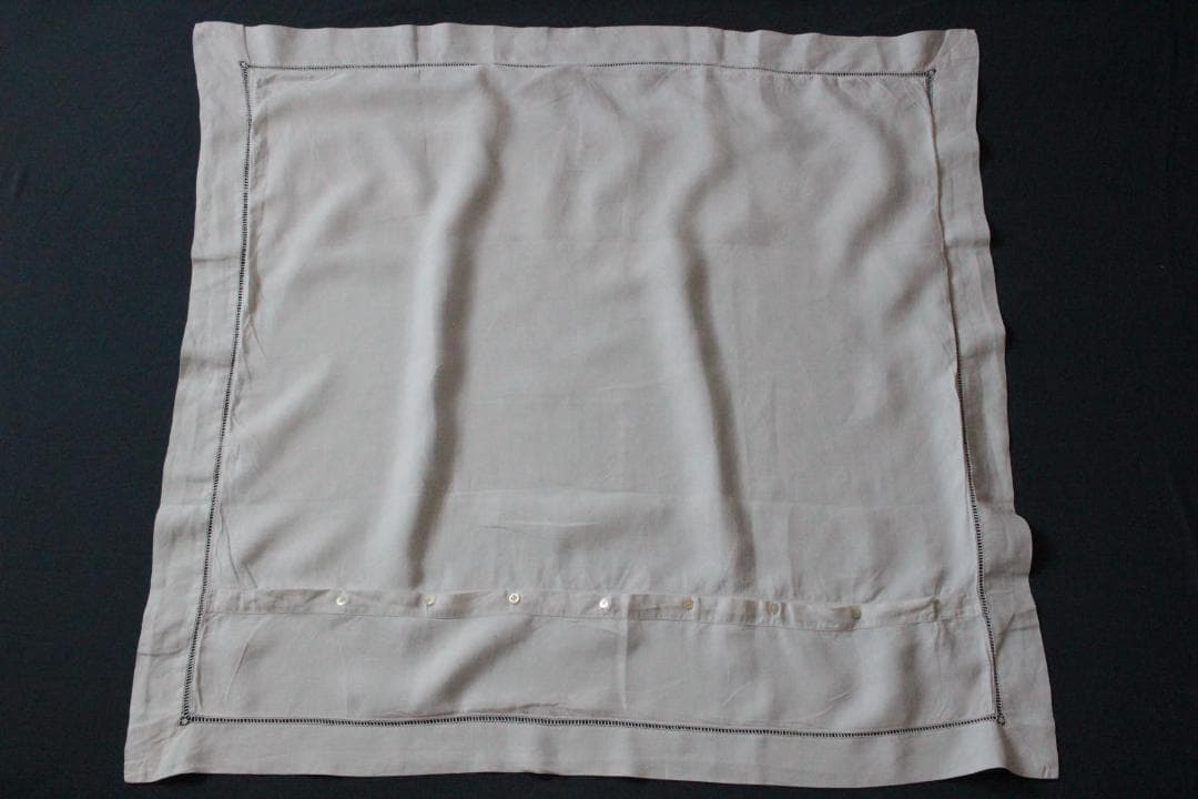 フランスアンティーククッションカバー France Antique \"P・F\"蝶