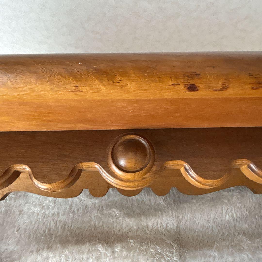 超名品】飛騨産業 キツツキ 穂高 リビングテーブル コーヒー センター テーブル