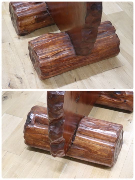 天然木 極上 衝立 仕切 パーテーション バール杢 瘤杢 鳥眼杢 年代物 和