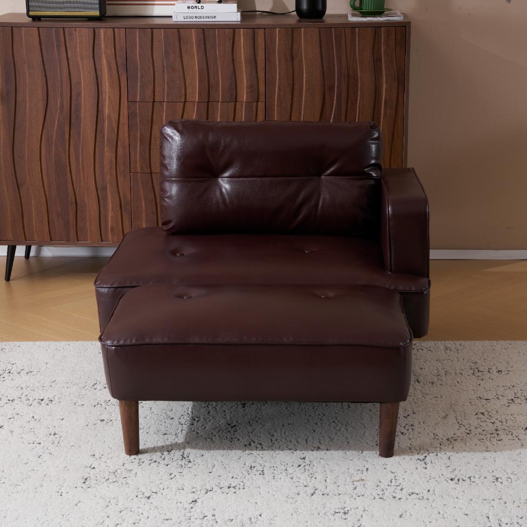 超人気！2-3人掛 Ｌ字 けソファー 自由レイアウト左右に使える Brown