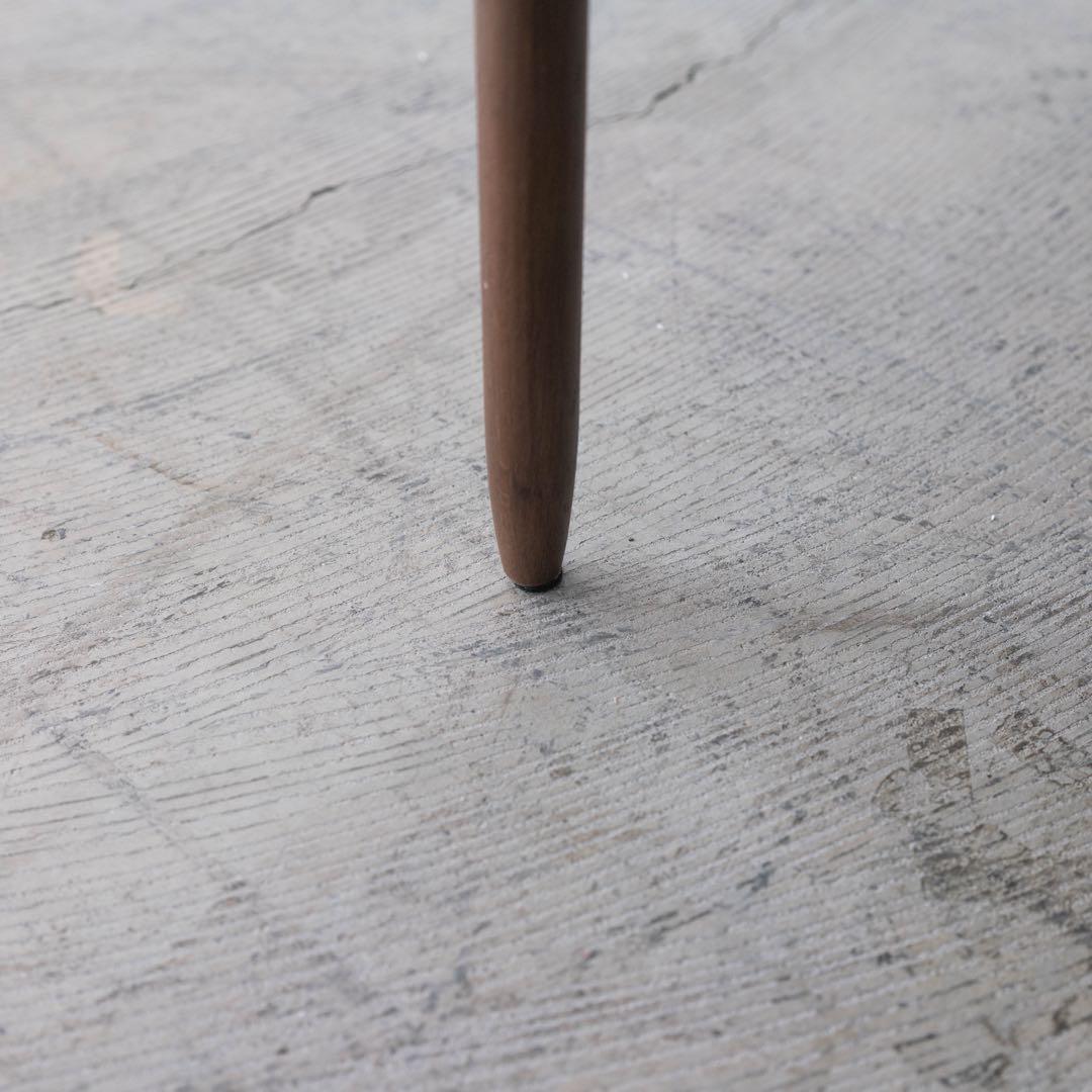 オーク材　正方形　テーブル　ブラウン　75cm