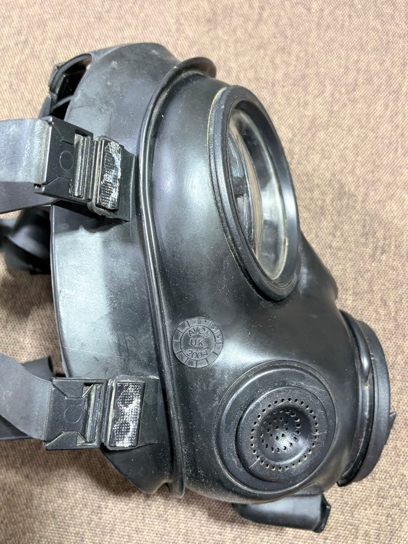 S10 ガスマスク　英軍　特殊部隊　メガネアタッチメント付き