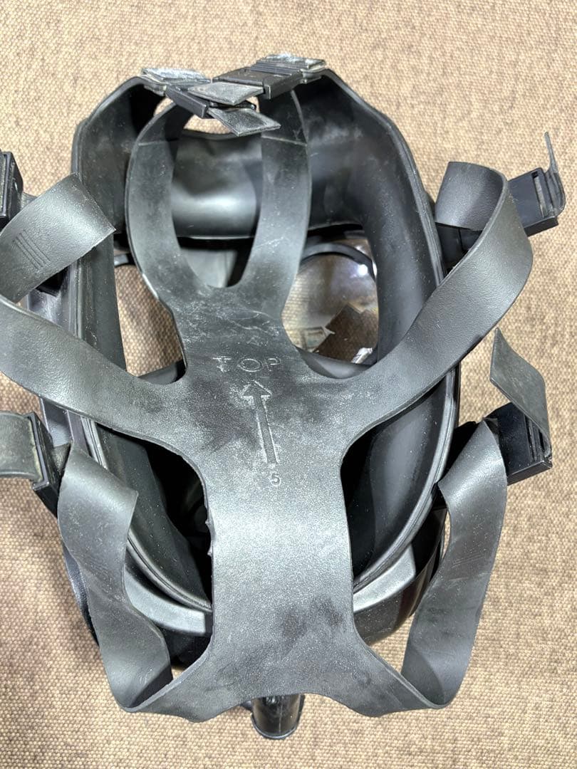 S10 ガスマスク　英軍　特殊部隊　メガネアタッチメント付き