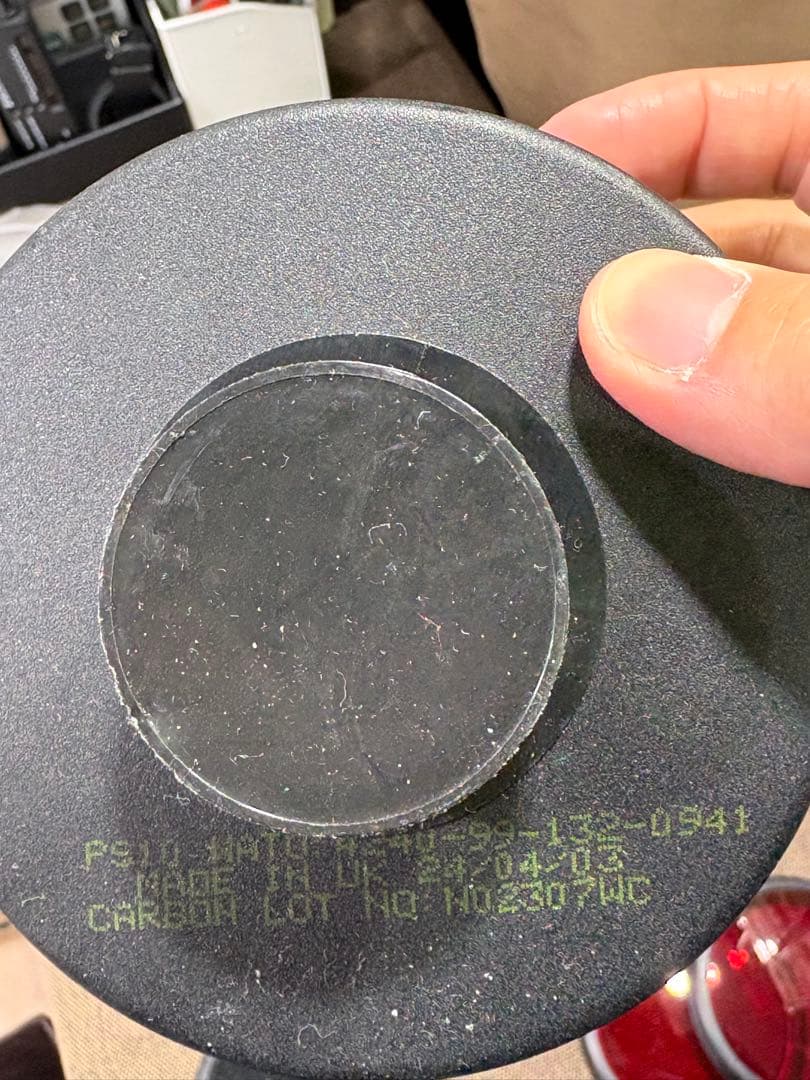 S10 ガスマスク　英軍　特殊部隊　メガネアタッチメント付き