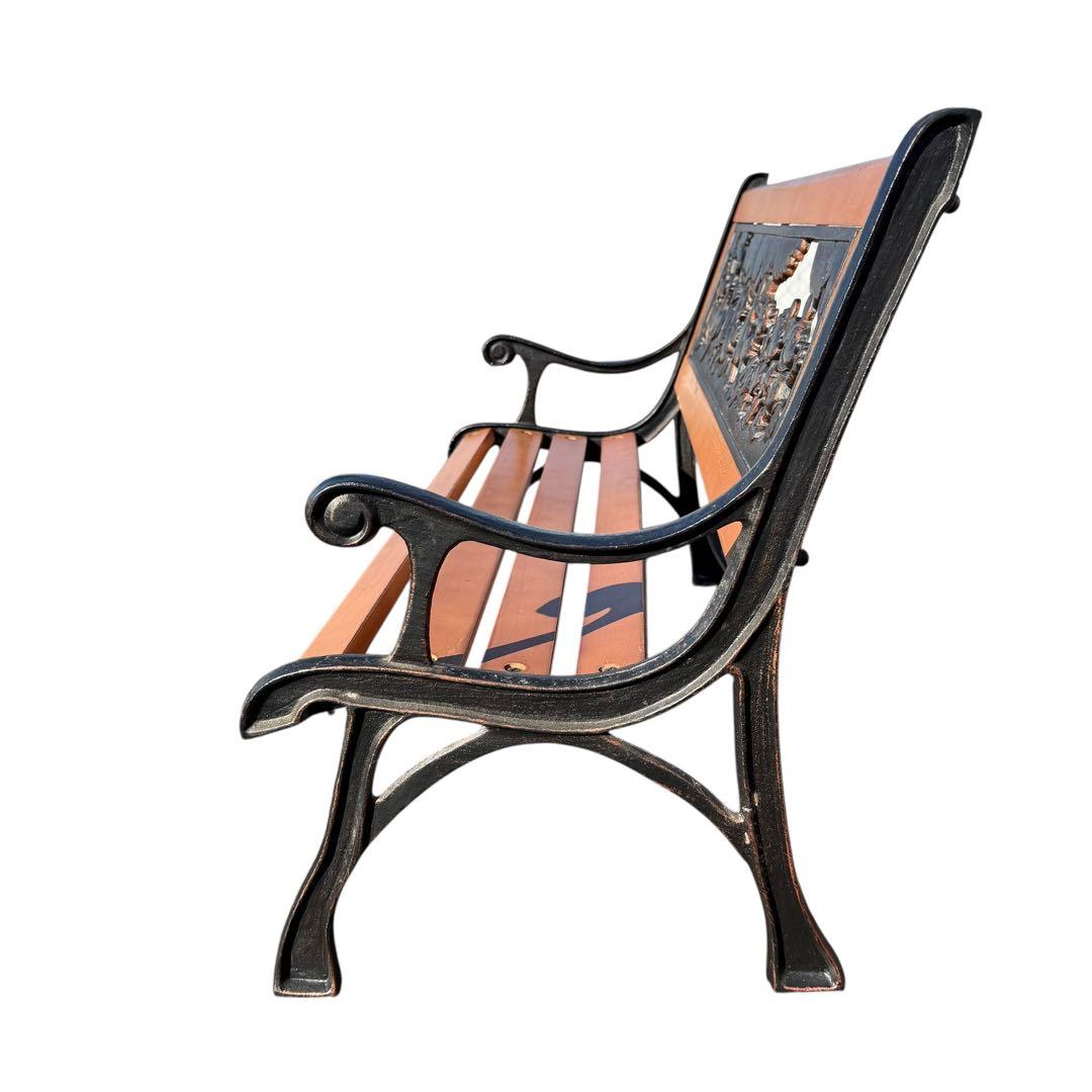 希少】ディズニー 鋳物ガーデンベンチ ミッキー＆フレンズ 15-5 - メルカリ