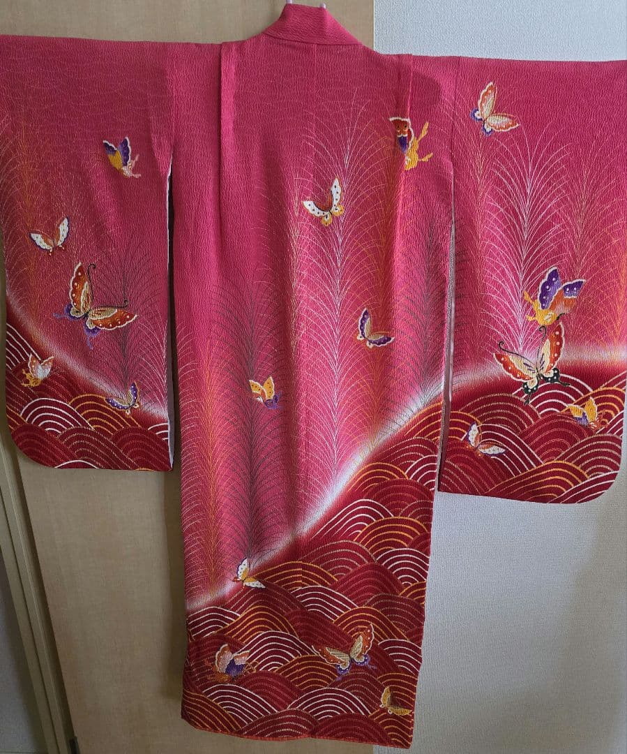 753 7歳　着物一式　値下げ❗