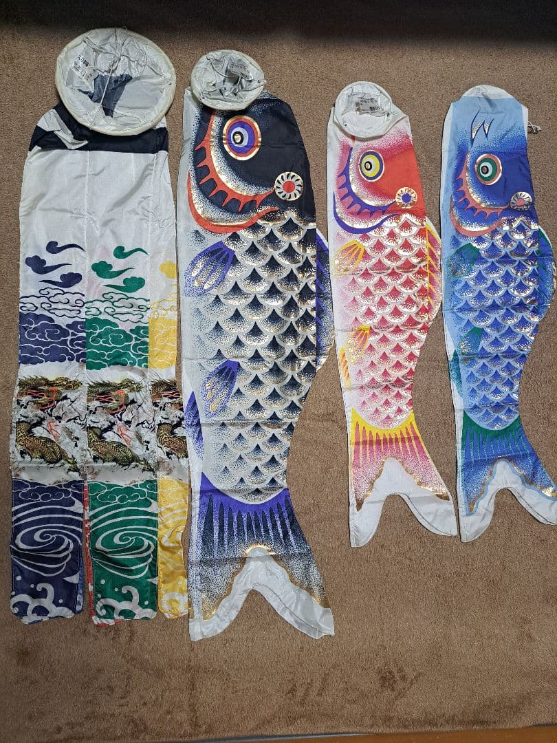 【久月】　鯉のぼり　スタンドセット（おまけつき）