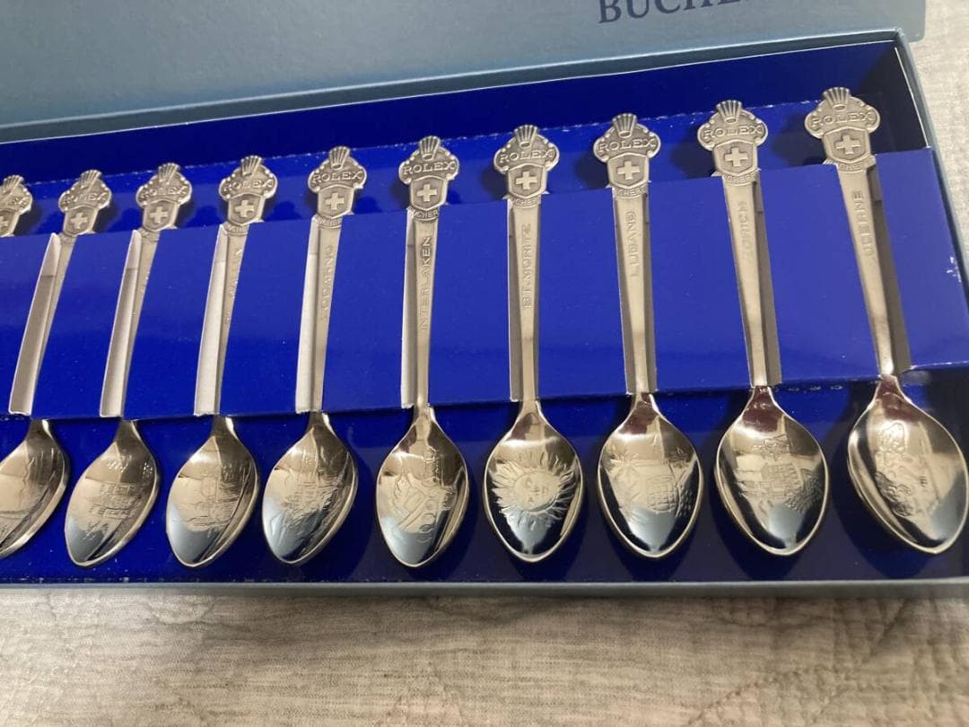 ロレックス ROLEX × BUCHERER スプーン12本セット