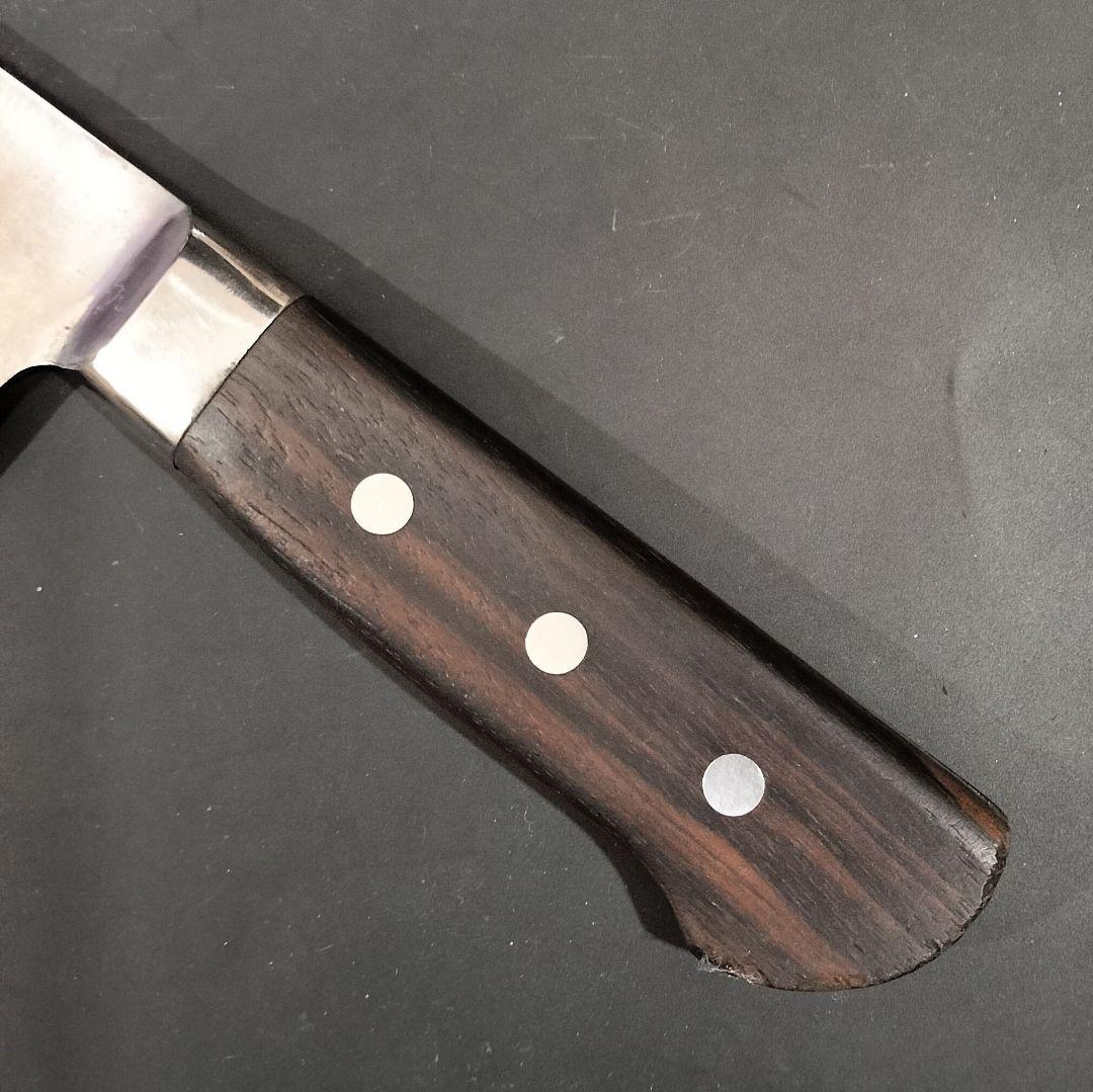 日本橋 木屋 (井筒木) 牛刀 国産炭素鋼 包丁 No.3 30cm 研ぎ済み