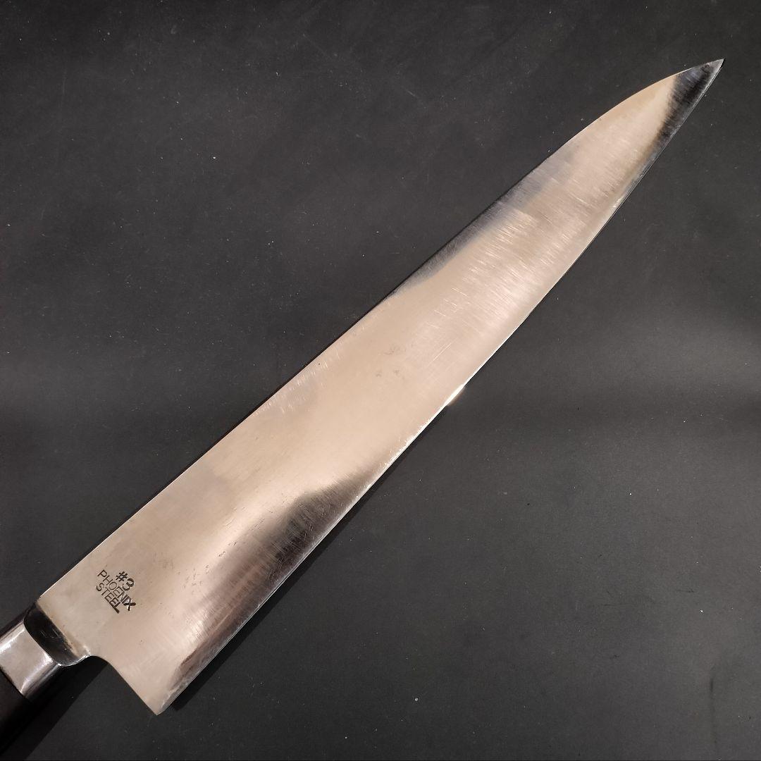 日本橋 木屋 (井筒木) 牛刀 国産炭素鋼 包丁 No.3 30cm 研ぎ済み