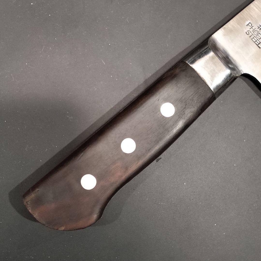 日本橋 木屋 (井筒木) 牛刀 国産炭素鋼 包丁 No.3 30cm 研ぎ済み