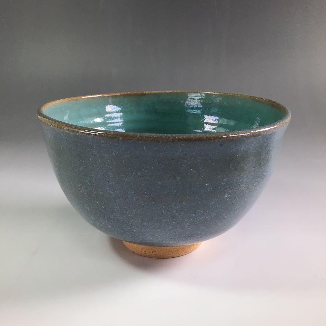 R284 茶碗 『越中木葉焼』『舟坂舟月造』『木葉茶碗』 抹茶碗 共箱