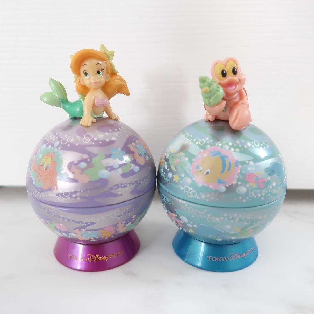 ディズニーシー リトルマーメイド ベビーアリエル セバスチャン 小物