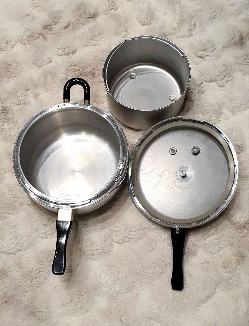 長岡式 平和アルミ製作所 ヘイフ 圧力鍋 PC-60A 太陽の家 6.0L