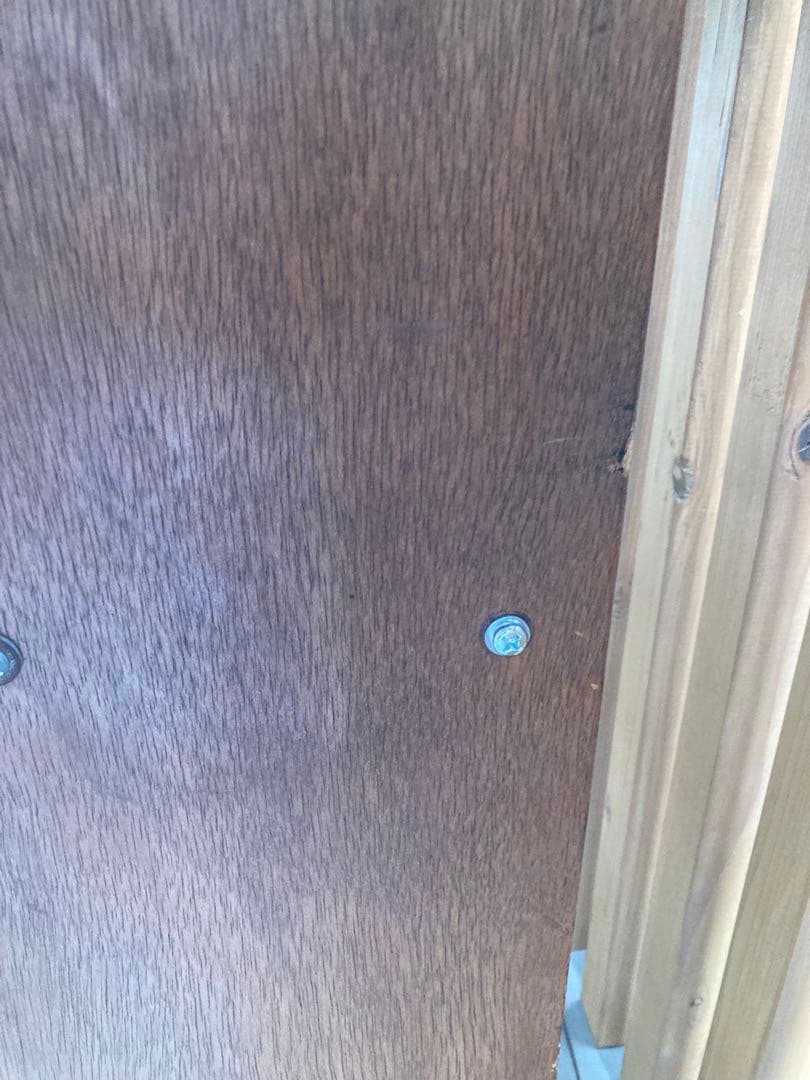 昭和レトロ　木製本棚　中棚5段