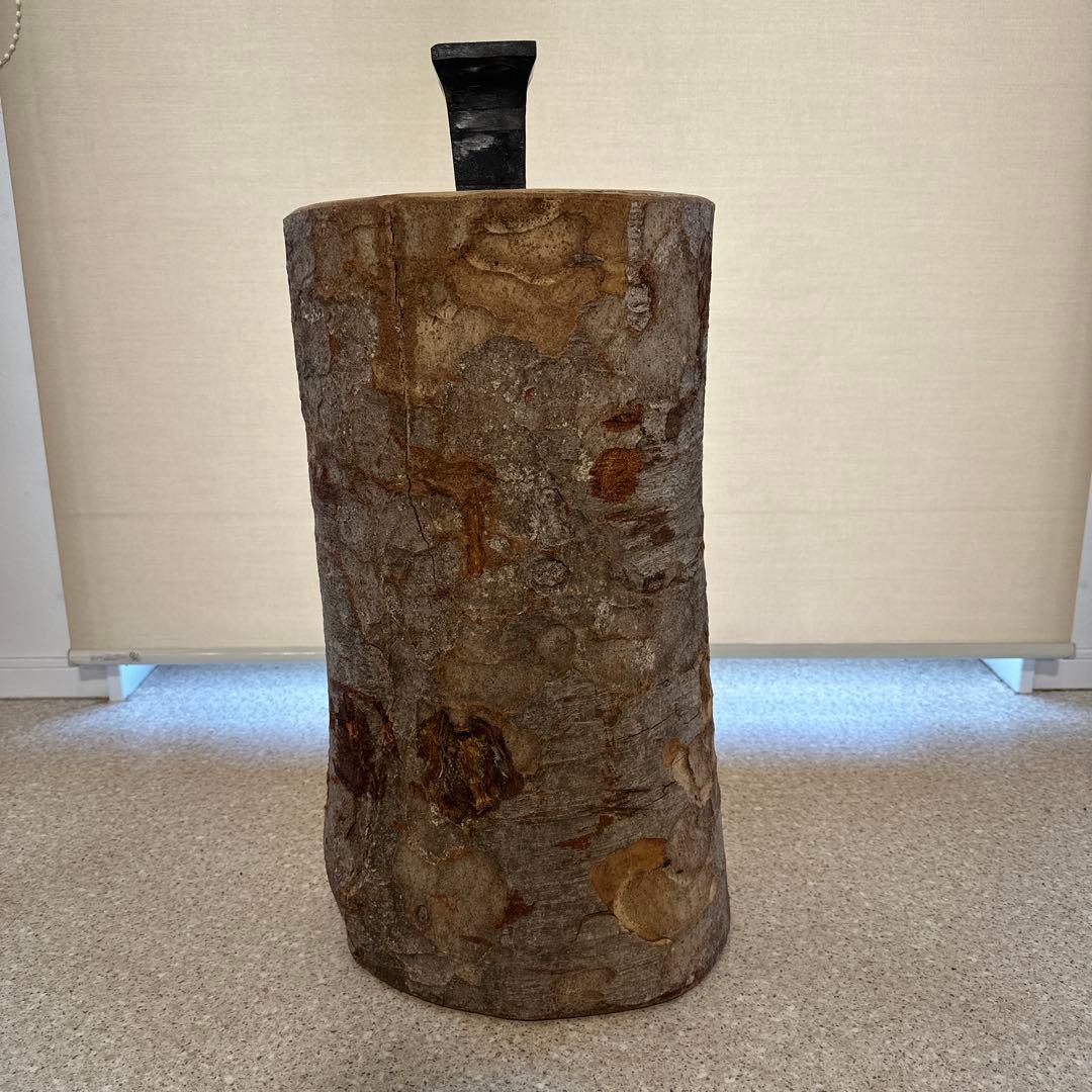 彫金用木台(金床付き)