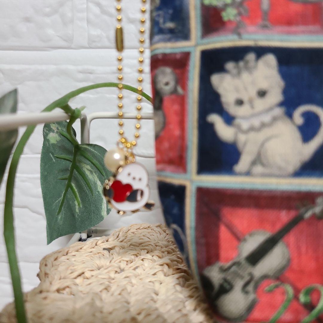 ユキエモン新柄 チャーム付ポーチ トイナイトボックス 裏地ラミネート