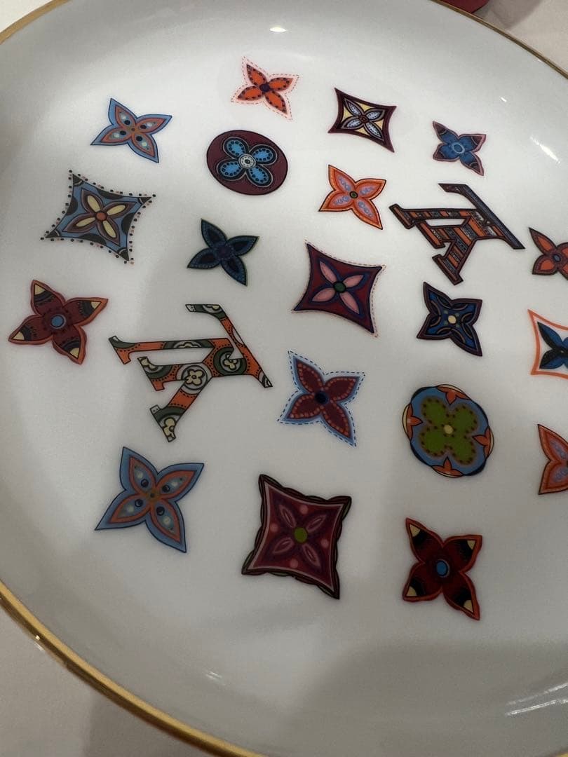 本日のみ値下げ！ルイ・ヴィトン 陶器皿 4枚セット