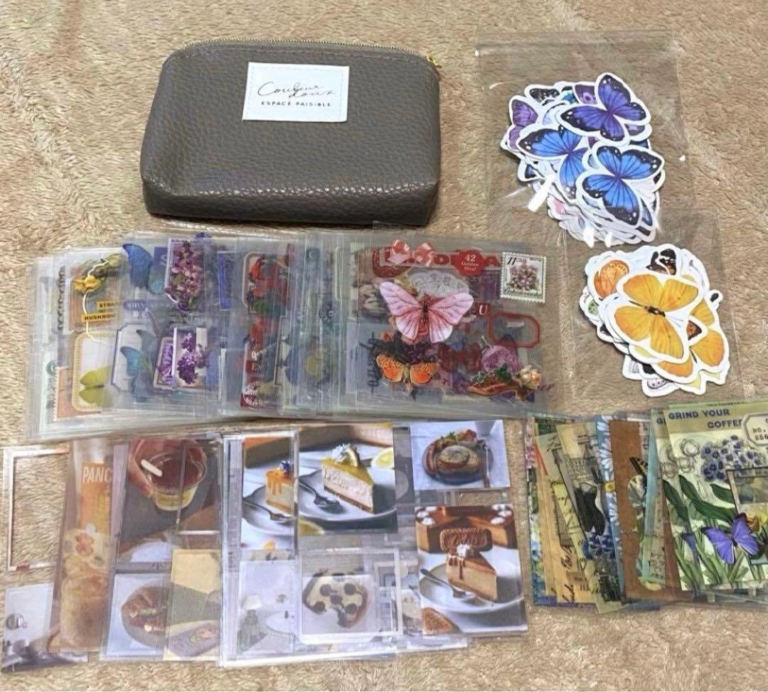 コラージュ素材 紙モノ まとめ売り