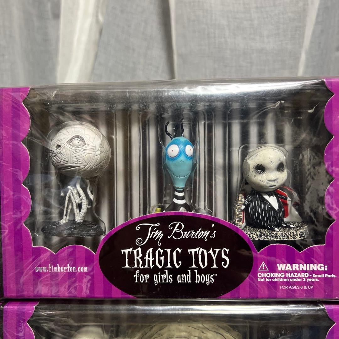 ティムバートン フィギュア 全種類セット 本付き TRAGIC TOYS