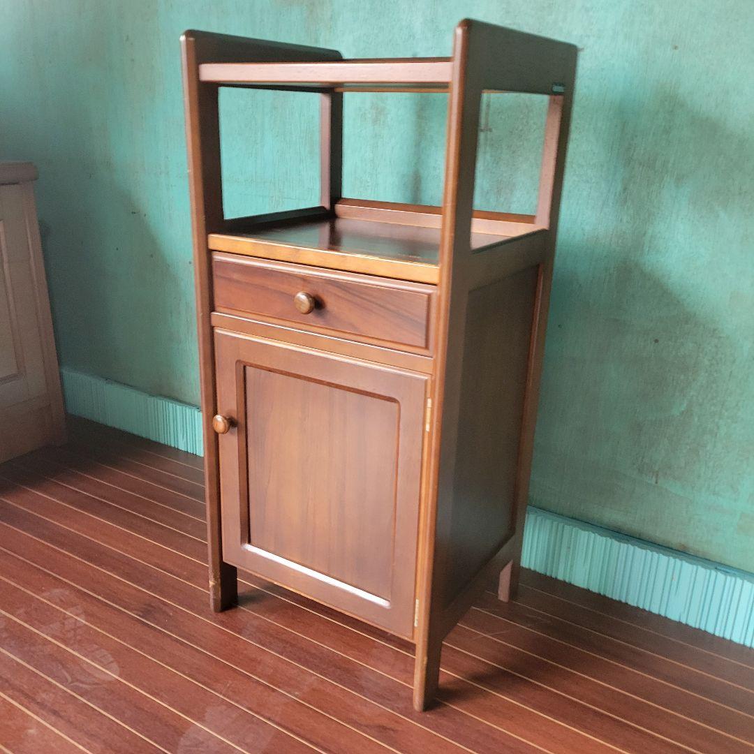 GMGS280 karimoku カリモク 電話台 TEL台 花台 木製 飾り台