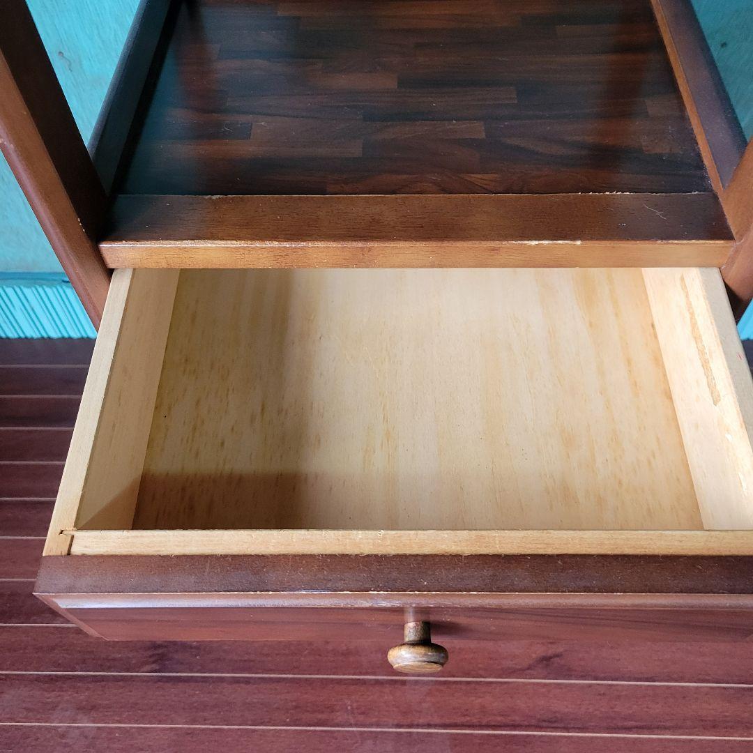 GMGS280 karimoku カリモク 電話台 TEL台 花台 木製 飾り台