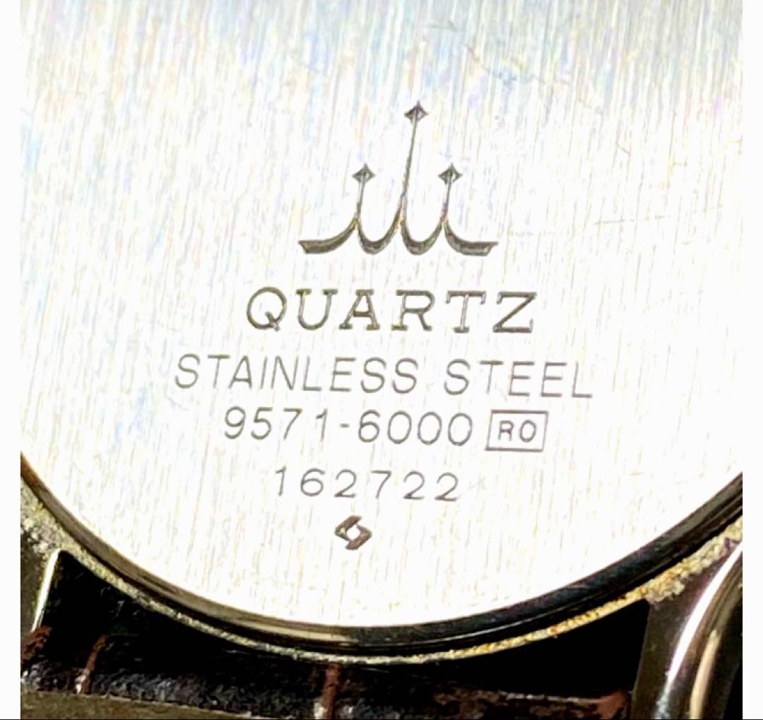 【美品】高級SEIKO CREDORメンズ腕時計シルバー/ゴールド