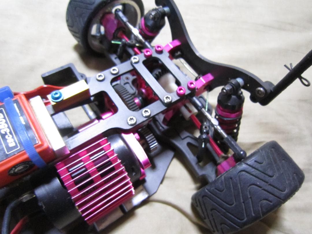 1/10 アレックス レーシング バラクーダ フルコンバージョン ALEX 動確