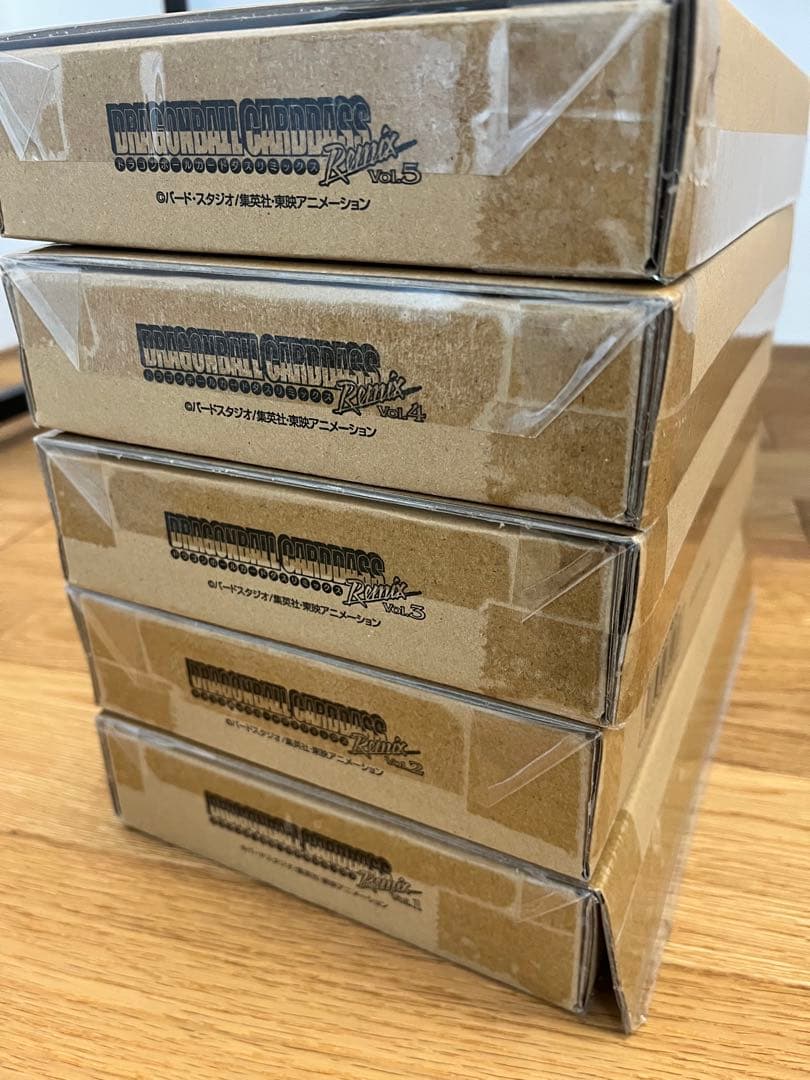 ドラゴンボール カードダス リミックスvol.1〜5 コンプリート