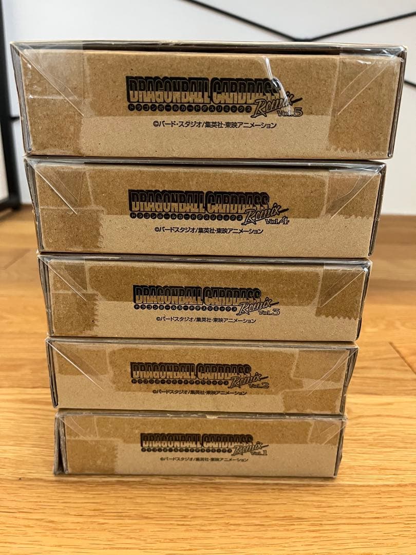 ドラゴンボール カードダス リミックスvol.1〜5 コンプリート