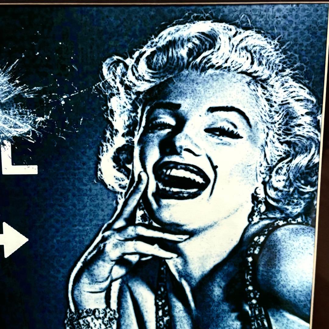 Gryson マリリンモンロー シャネル アート 2.5L 額入り ポスター