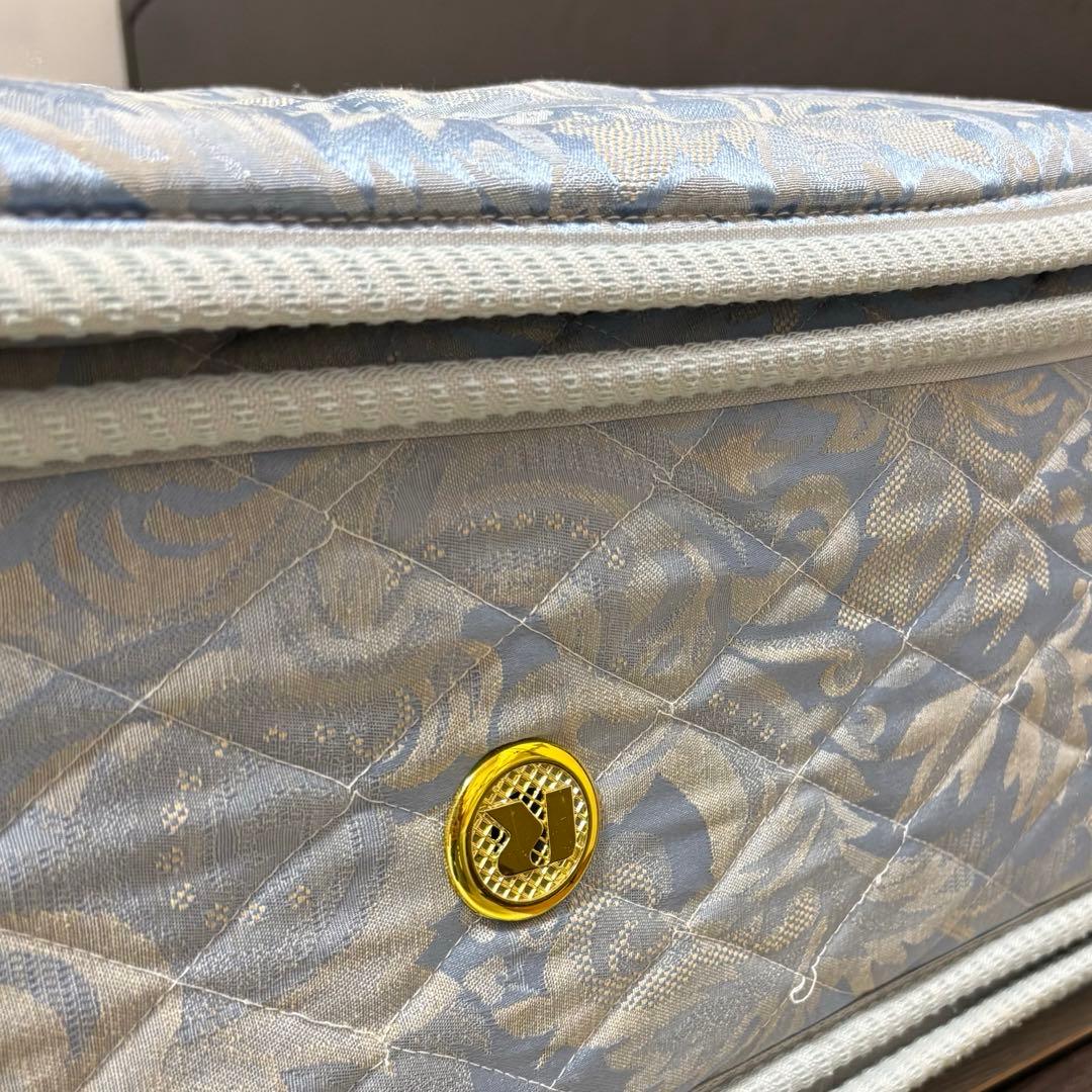 フランスベッド　ダブルマットレス　フレーム付き