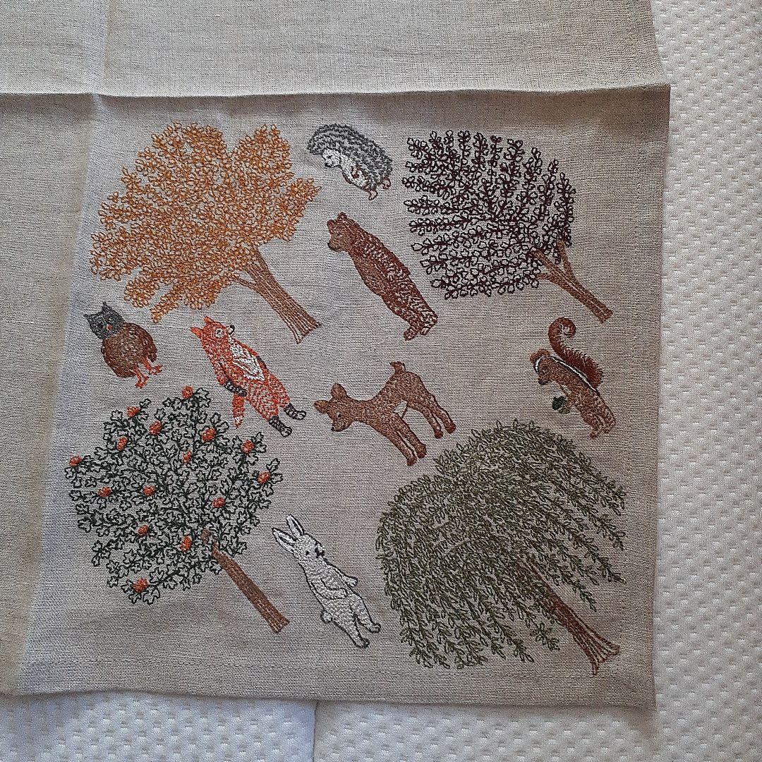 H.P.FRANCE ナプキン　fall leaves