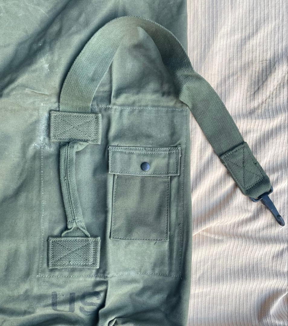 アメリカ軍コットンダッフルバッグ ベトナム戦争60年代後半