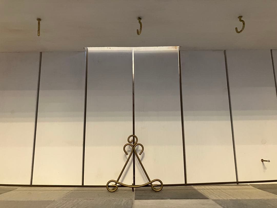 ハンドメイド 飾り棚 木製 ホワイト キャビネット　オープン シェルフ棚