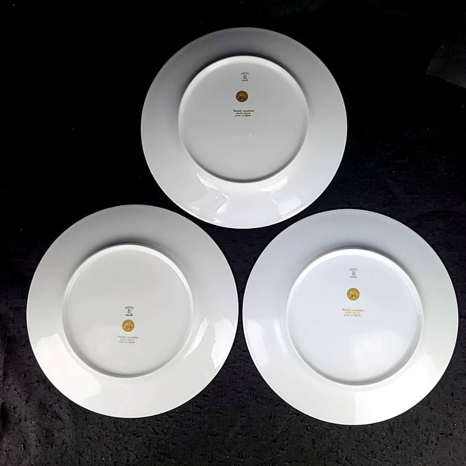♪美品♪レイノー　リモージュ　金彩　コバルトブルー　ディナープレート　6枚 7
