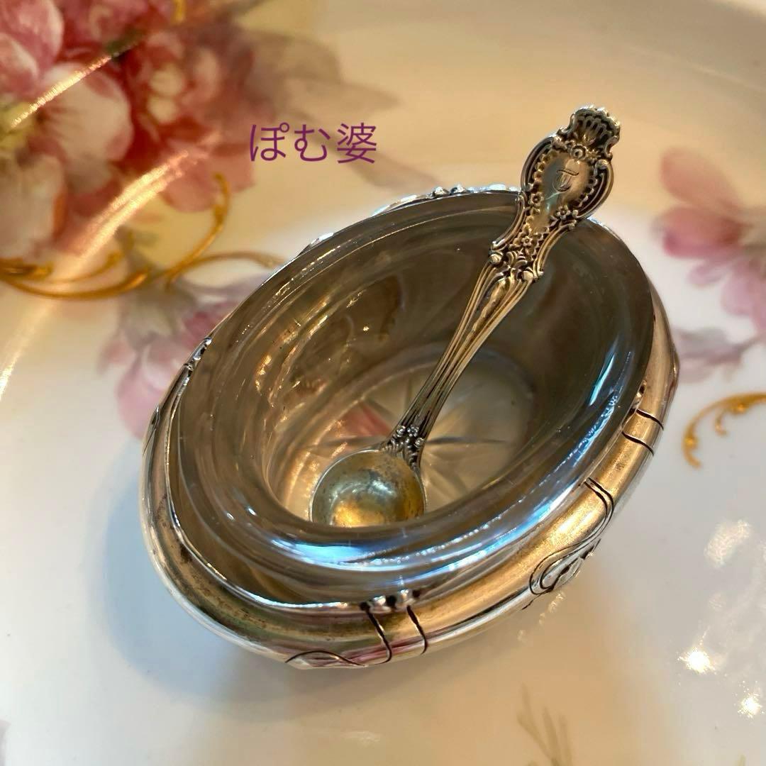 【Tiffany ティファニー】純銀 スターリングシルバー／ソルトスプーン５本