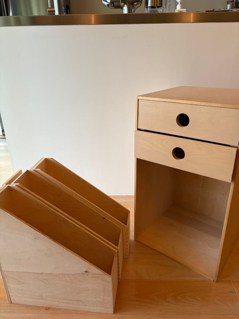 コンランショップ　木製引き出し　エストニア製