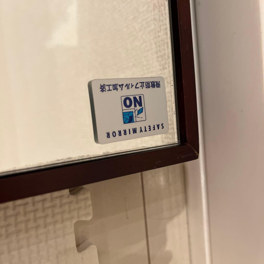 木製フレーム スタンドミラー シルエットＦ-316