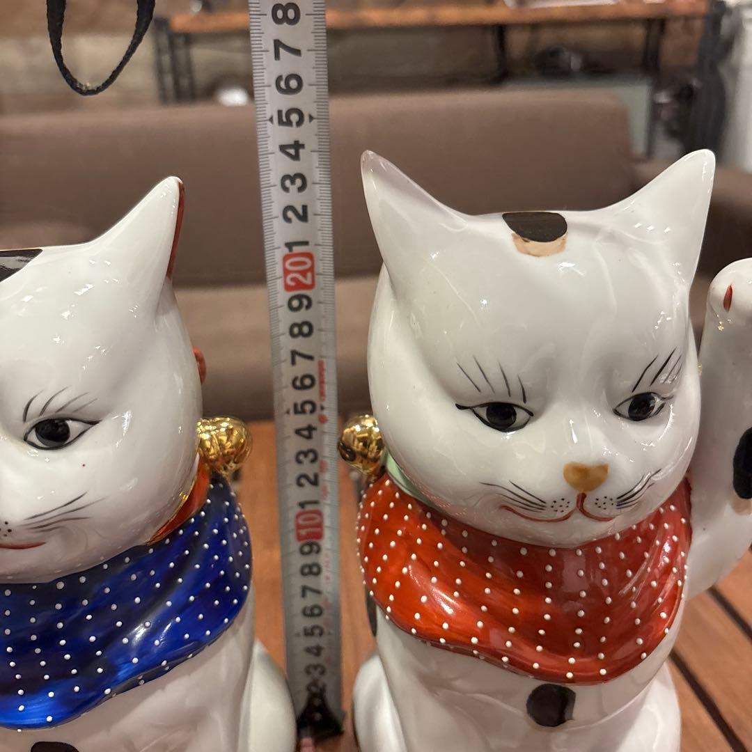 招き猫 2匹セット