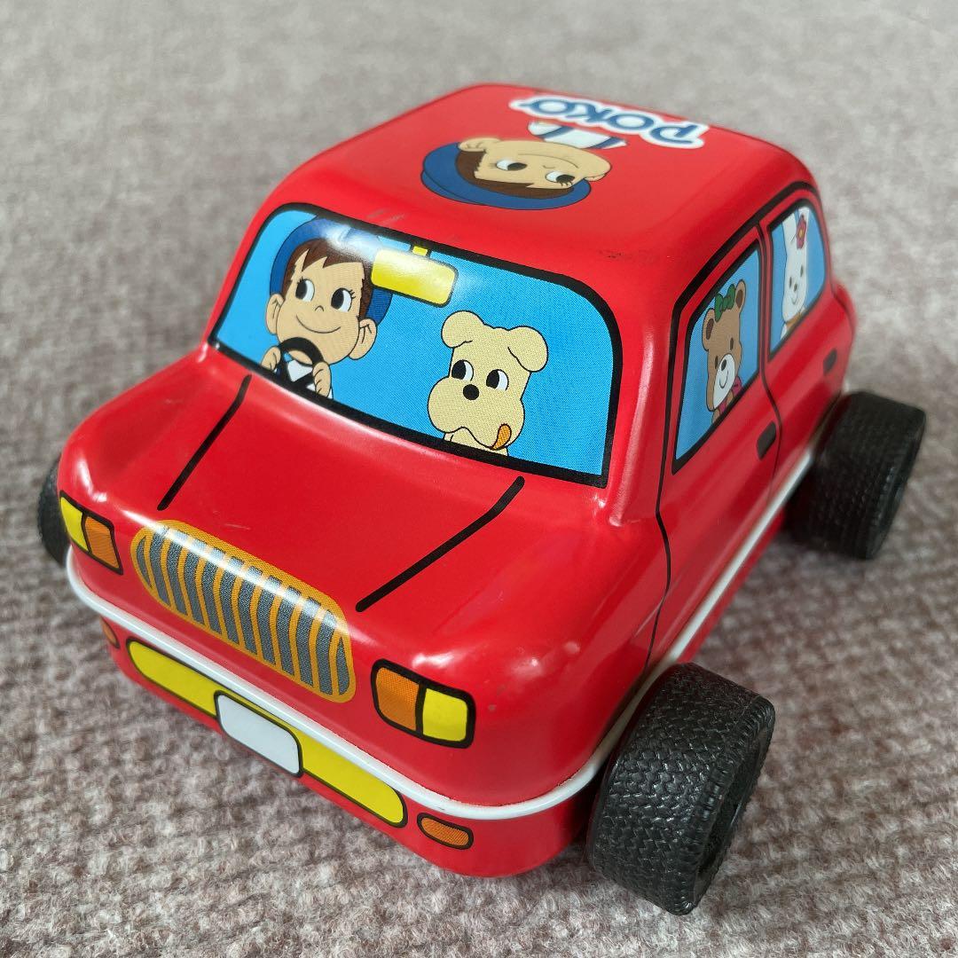 不二家 ポコちゃん 車キャンディー缶 - メルカリ