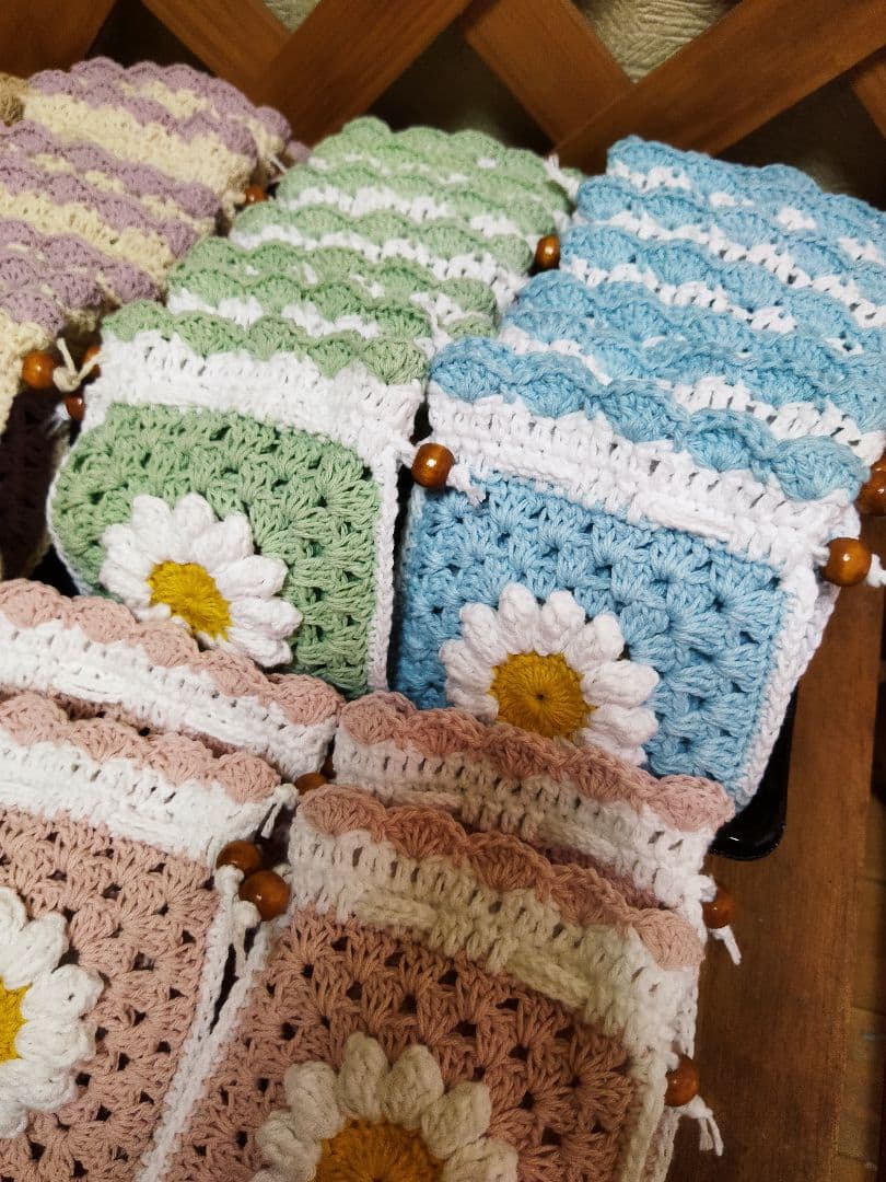 ♡あい様確認用♡【グラニー巾着40個】グラニースクエア♪