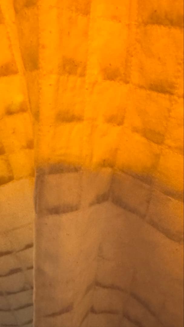 トルマリンシーツ クリーム色ぽい白本物3枚組ほぼ未使用シングル