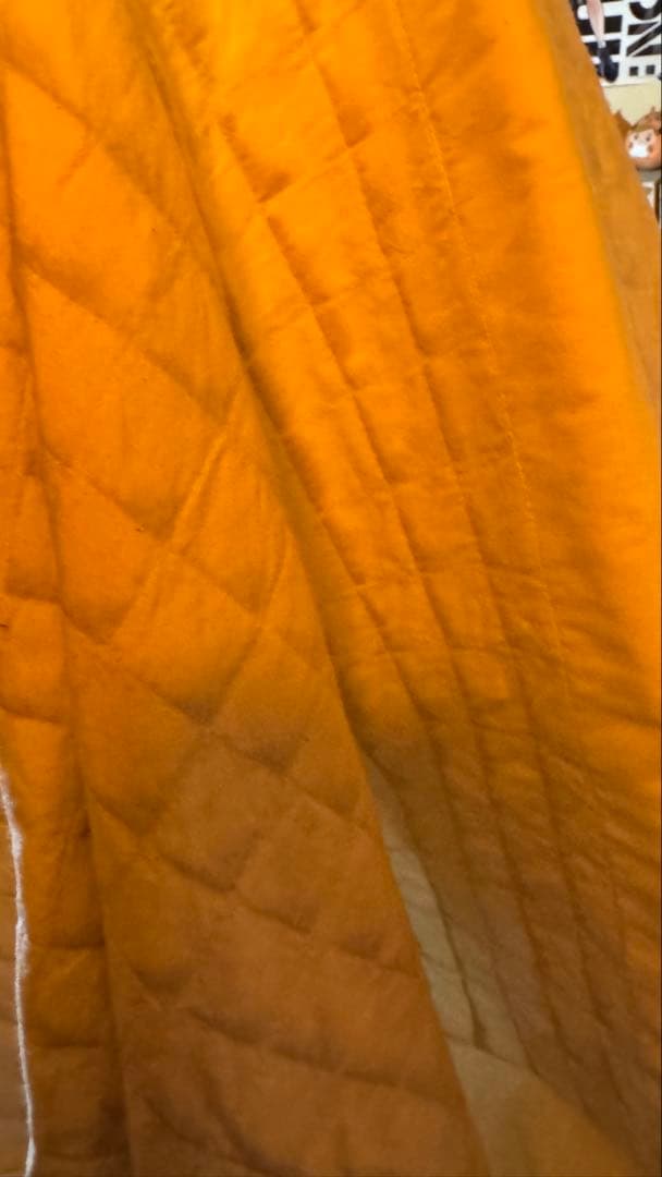 トルマリンシーツ クリーム色ぽい白本物3枚組ほぼ未使用シングル