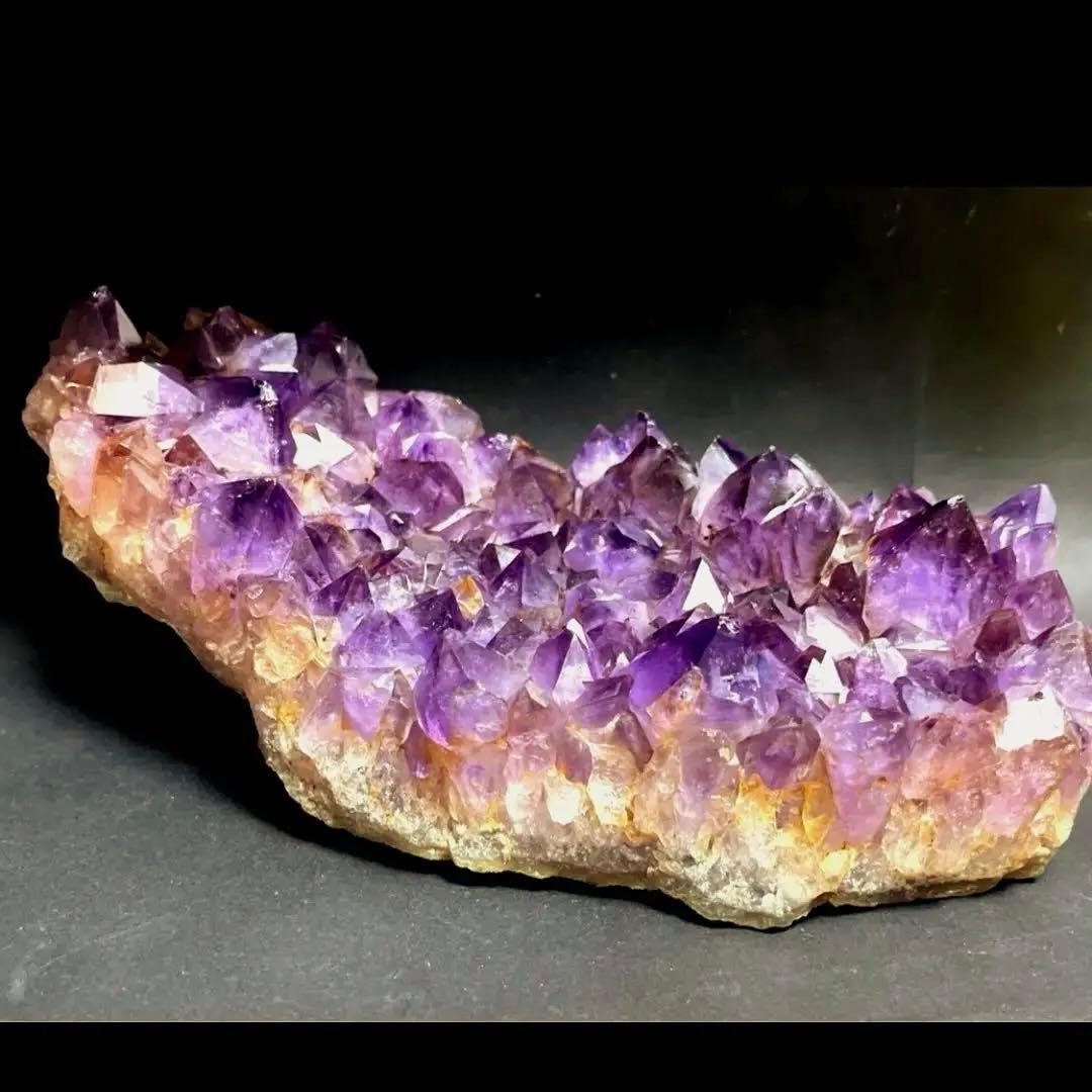 大粒！ アメジストクラスター　天然石　原石　3.6kg 貴重