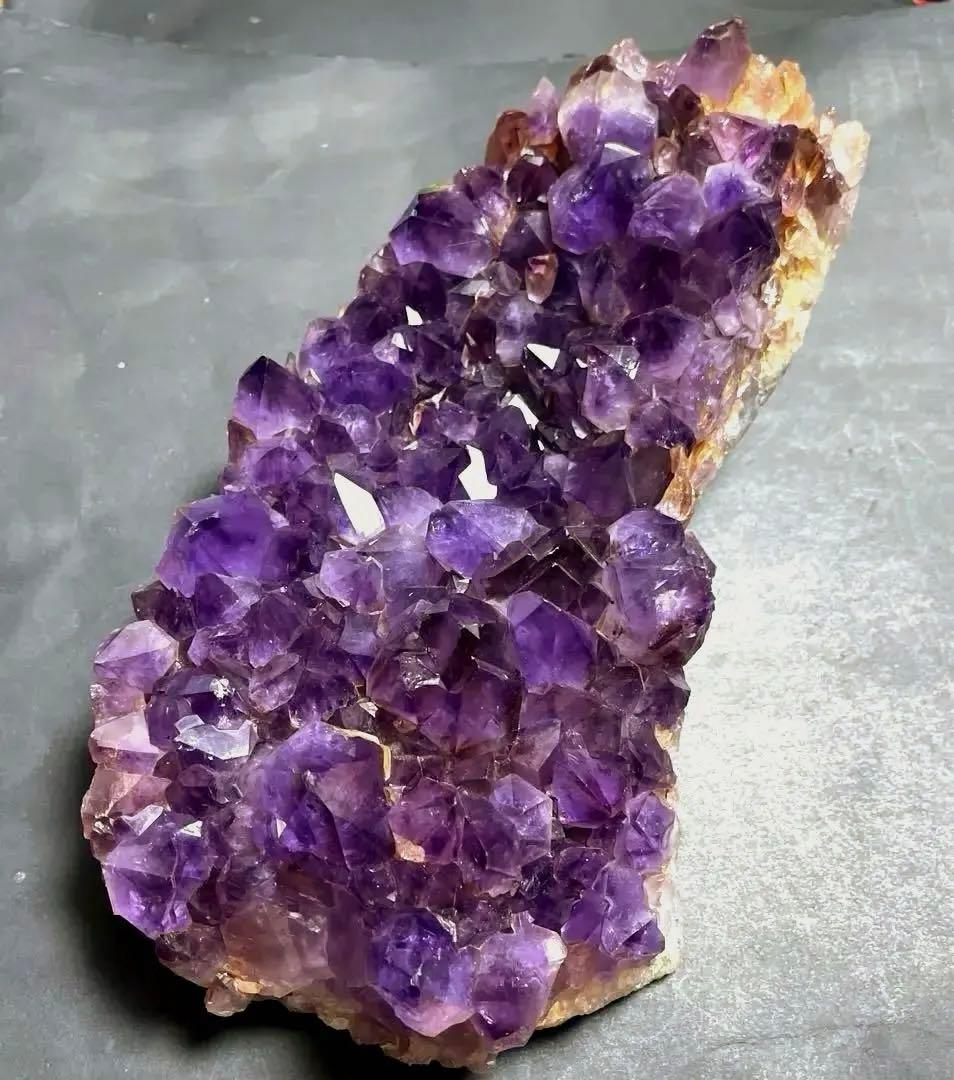 大粒！ アメジストクラスター　天然石　原石　3.6kg 貴重