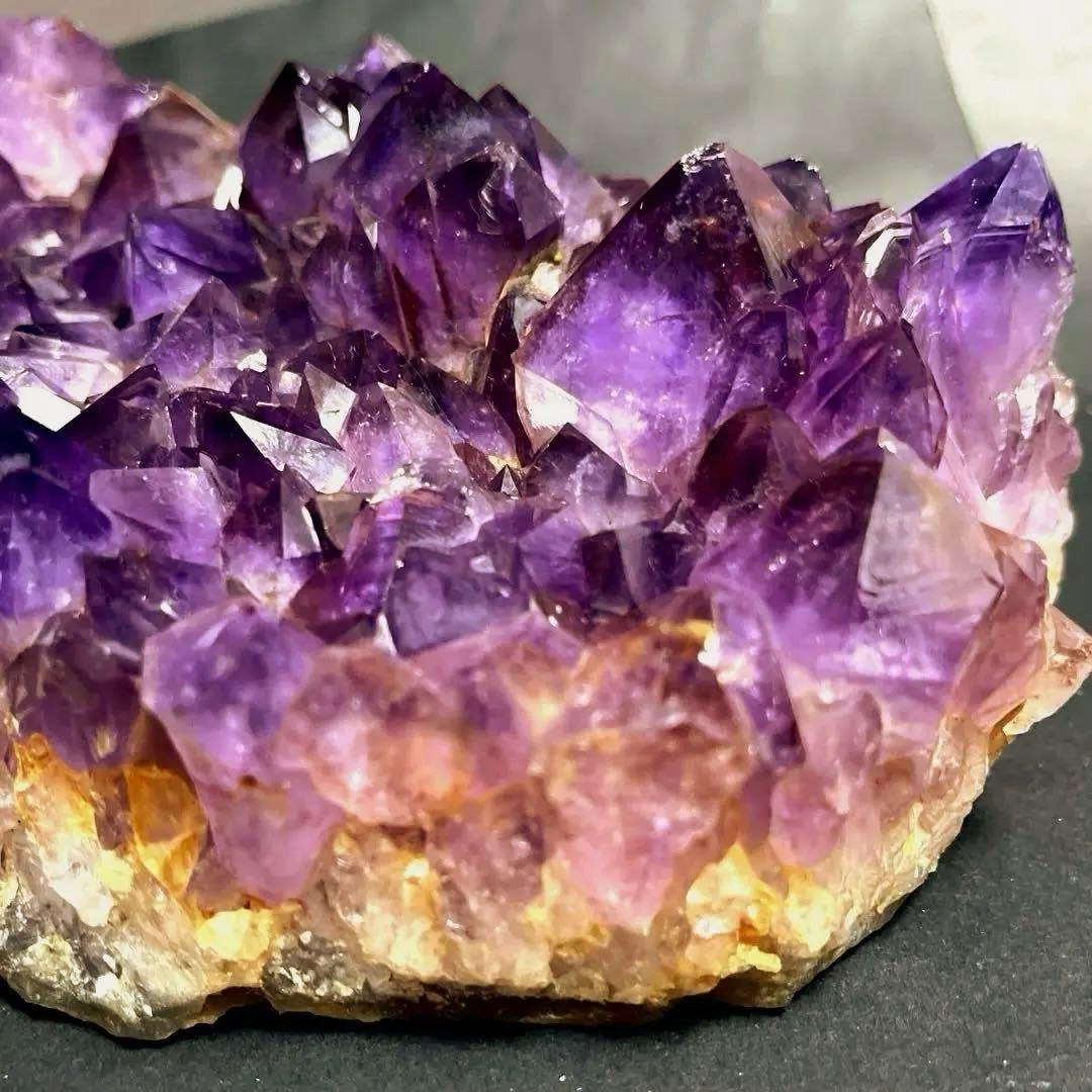 大粒！ アメジストクラスター　天然石　原石　3.6kg 貴重