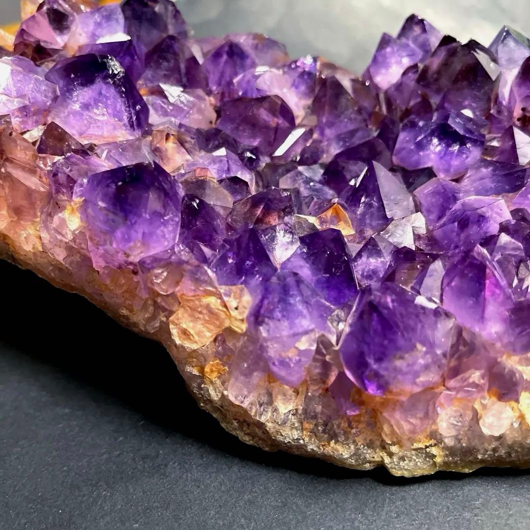 大粒！ アメジストクラスター　天然石　原石　3.6kg 貴重